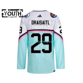 Dětské Hokejový Dres Edmonton Oilers LEON DRAISAITL 29 2023 All-Star Adidas Bílý Authentic